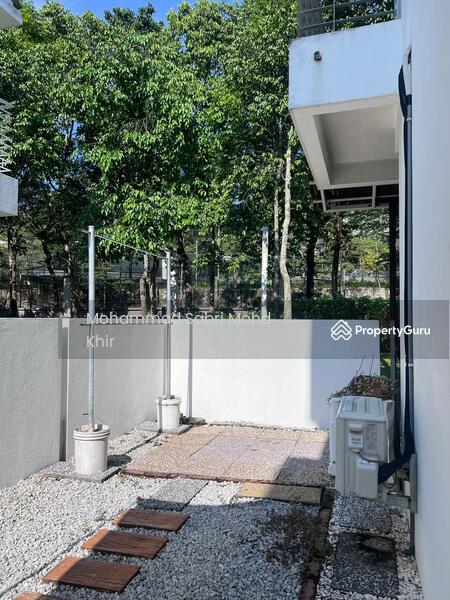 Side of the house with extra land. 