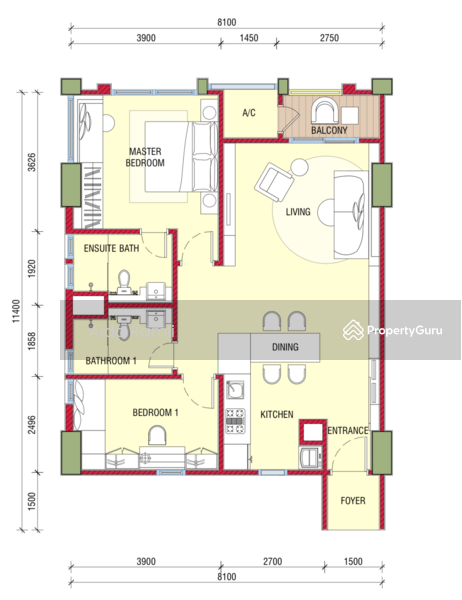 For Rent - Radia Residences