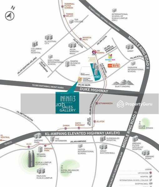 Kondominium untuk Dijual di Infiniti 3 Residences - Chloe Phuah - PropertyGuru.com.my