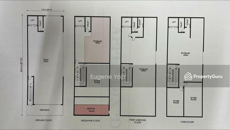Untuk Dijual - (5 Storey Corner Shop) Meru @ Klang