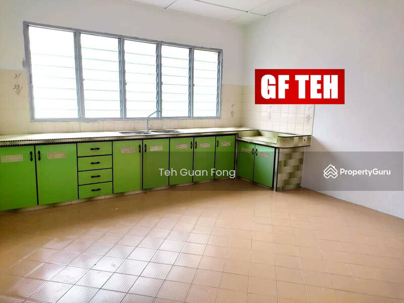Single Storey Terrace House Extended Kitchen Taman Selasih Kulim h