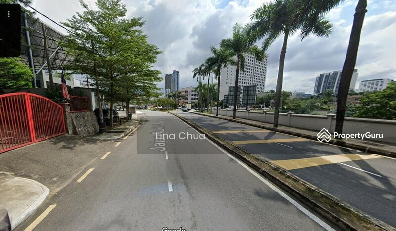 Subject property is located along this right side of the road.