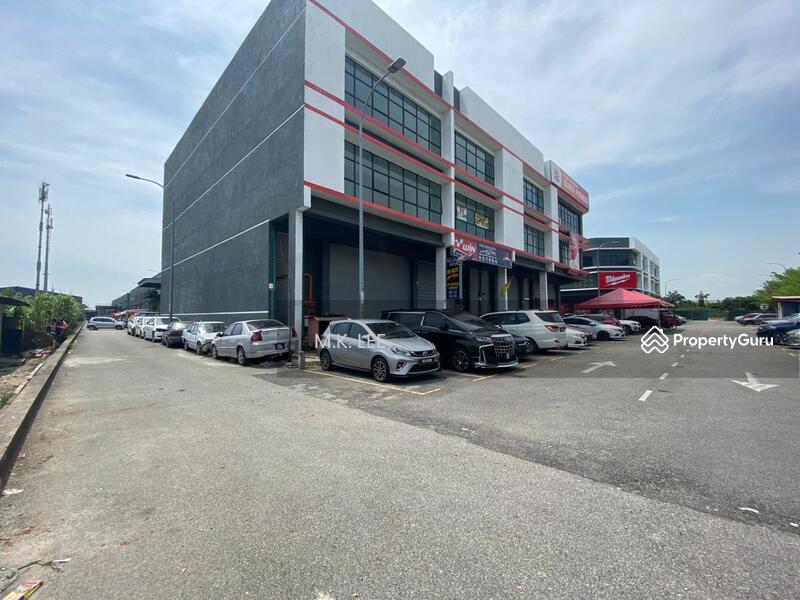 For Rent - Aman Perdana 3 Storey Link Factory Warehouse 25x80, Facing Main Road, Kapar