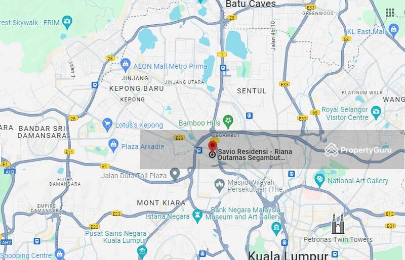 Service Residence for Sale at Savio @ Riana Dutamas - KT Teoh - PropertyGuru.com.my