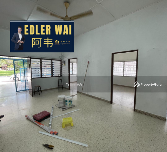 Single Storey Semi D Taman Alma Kampung Baru, Alma, Bukit Mertajam, Penang, 3 Bedrooms, 1800