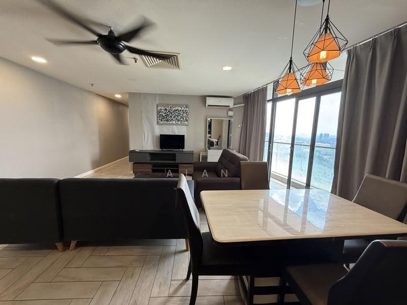 Service Residence for Rent at SOHO @ Empire City - Alan Chia - Living Room - PropertyGuru.com.my