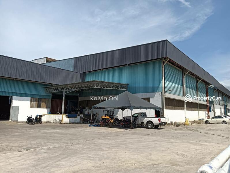 For Rent - Factory Warehouse for rent with Big Land at Perai with CCC and Bomba Cert