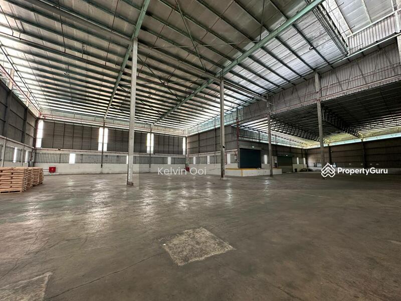For Rent - Factory Warehouse for rent with Big Land at Perai with CCC and Bomba Cert