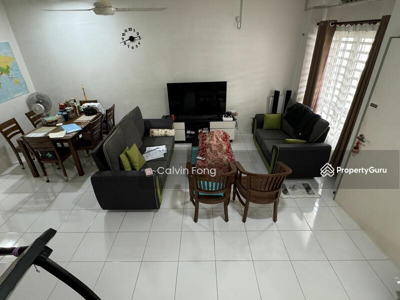 Living area view from staircase