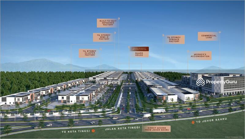 For Sale - Brand New 1.5 Storey Cluster Factory at Bandar Cemerlang