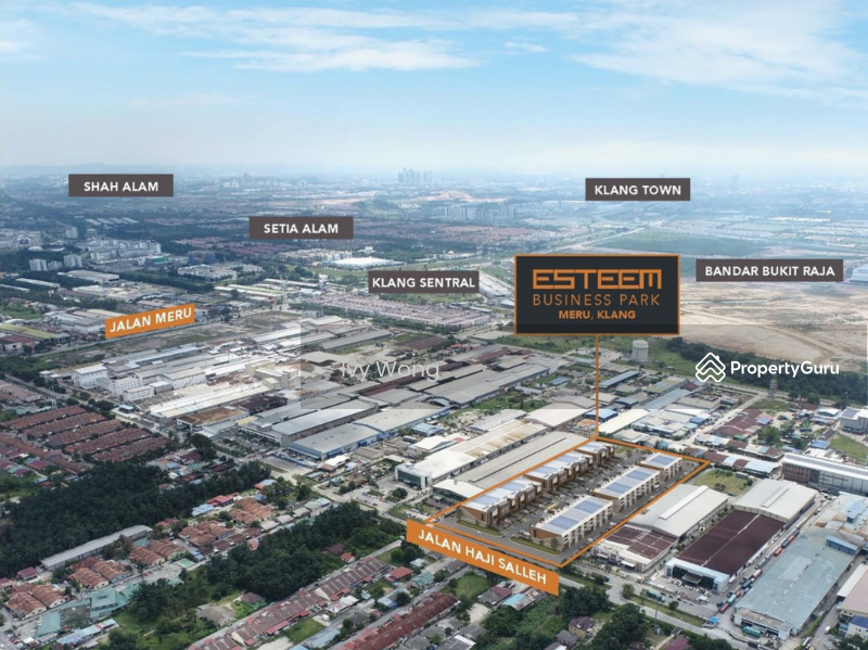 For Rent - JUMBO SIZE FACTORY @ Esteem Business Park, Meru, Klang
