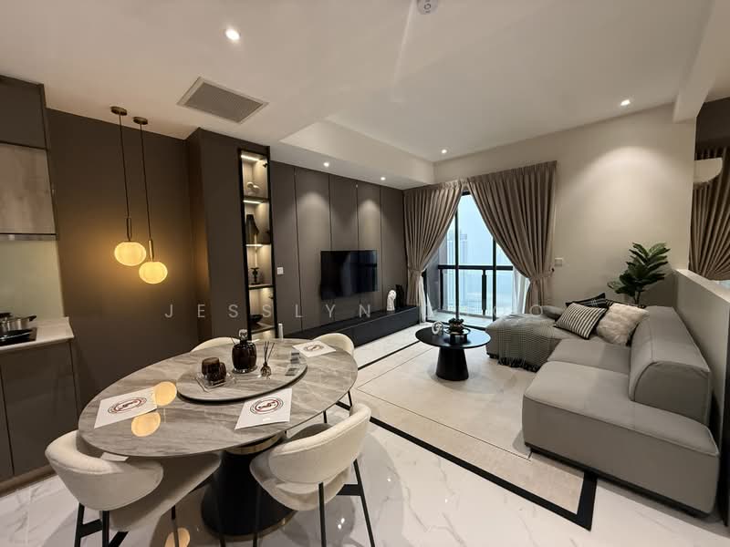 Kondominium untuk Dijual di Residensi 38 Bangsar - Jesslyn Choo - Living Room - PropertyGuru.com.my