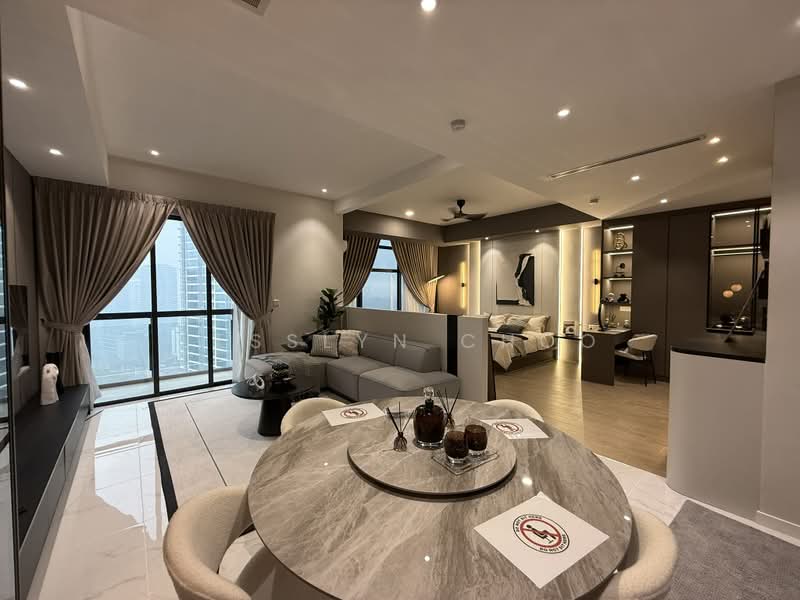 Kondominium untuk Dijual di Residensi 38 Bangsar - Jesslyn Choo - Living Room - PropertyGuru.com.my