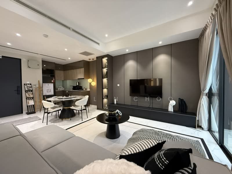 Kondominium untuk Dijual di Residensi 38 Bangsar - Jesslyn Choo - Living Room - PropertyGuru.com.my