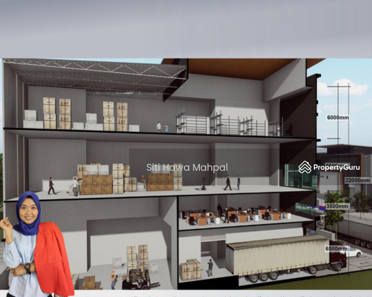  New Industrial Factory For Sale In Bangi, Good Investment ROI. Contact Siti For Further Inquiries