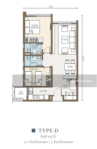 Servis Apartment untuk Dijual di Duta Park Residences - KT Teoh - PropertyGuru.com.my