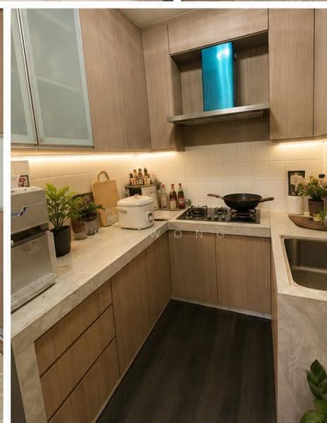 Pangsapuri untuk Dijual di D' Kiara Apartment - KS Wong - Kitchen - PropertyGuru.com.my