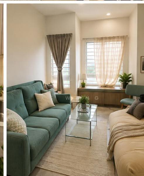 Pangsapuri untuk Dijual di D' Kiara Apartment - KS Wong - Living Room - PropertyGuru.com.my
