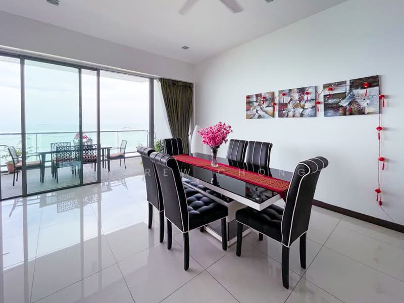 Condominium for Sale at Infinity Beachfront Condominium - Andrew Chong - Dining Room - PropertyGuru.com.my