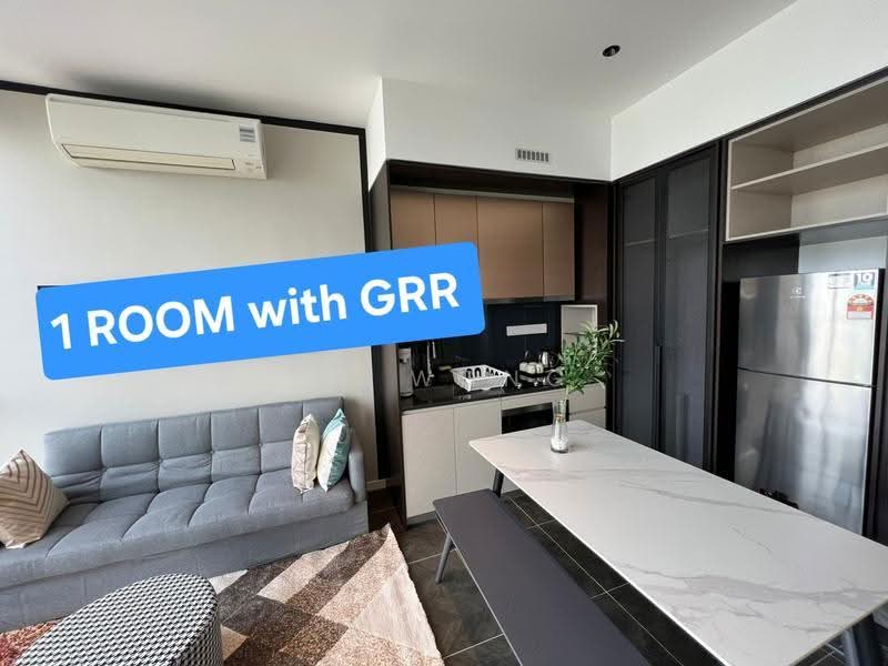 Kediaman Servis untuk Dijual di Scarletz Suites @ KL City Centre - CS Wong - Living Room - PropertyGuru.com.my
