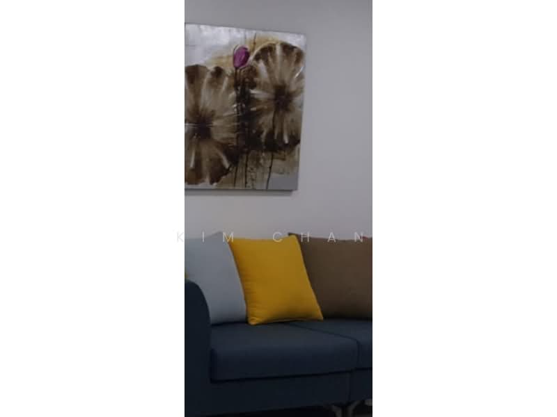 Service Residence for Sale at KL Gateway Residences - Kim Chan - Living Room - PropertyGuru.com.my