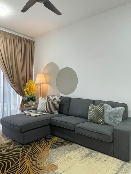 Service Residence for Rent at Duta Park Residences - KT Teoh - Living Room - PropertyGuru.com.my
