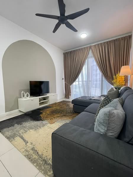 Service Residence for Rent at Duta Park Residences - KT Teoh - Living Room - PropertyGuru.com.my