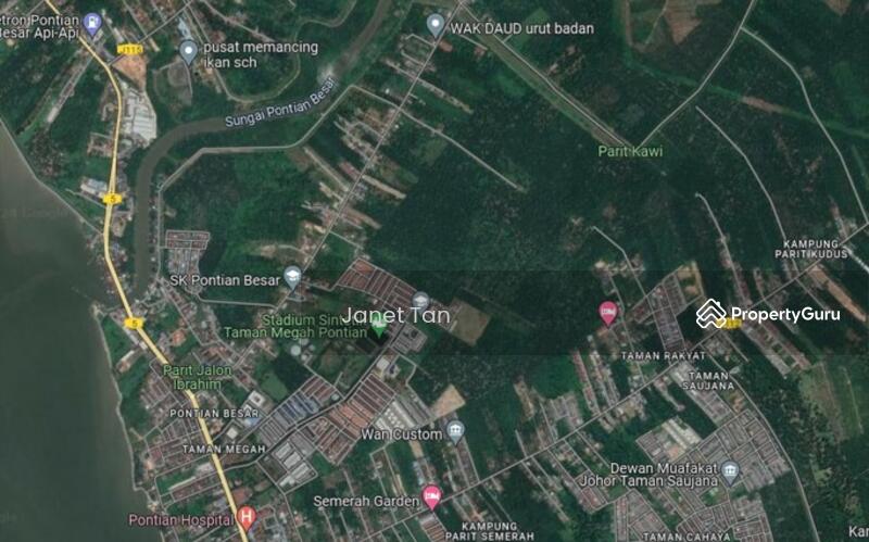 For Sale - Pontian Zoning Residential Agriculture Land