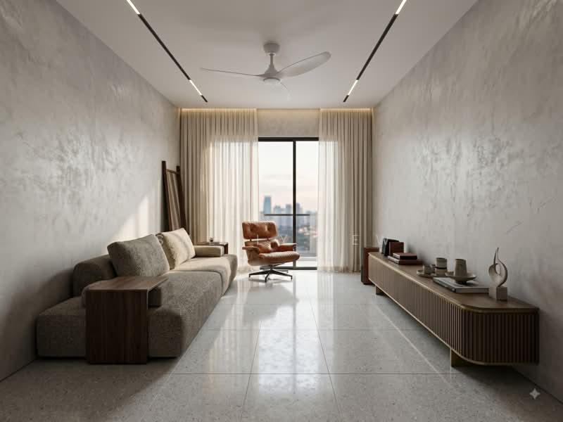 Kondominium untuk Dijual di Inspirasi - Shelly Yew - Living Room - PropertyGuru.com.my
