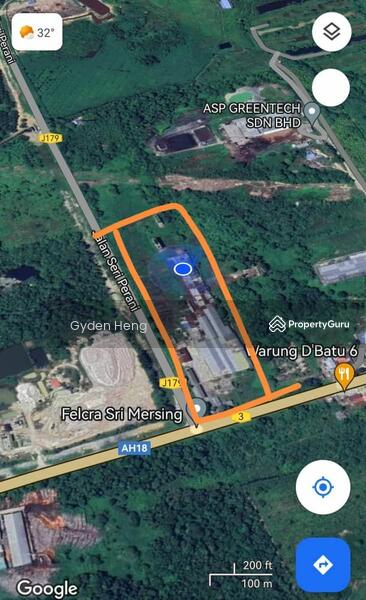 Untuk Dijual - Industrial land at Johor Bahru