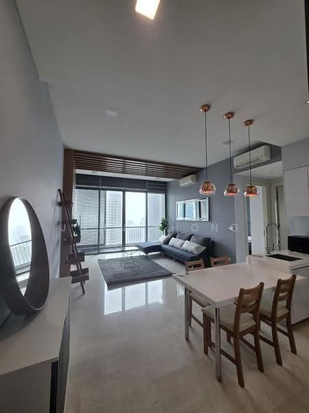 Apartment for Rent at Vogue Suites One - John Thong - Living Room - PropertyGuru.com.my