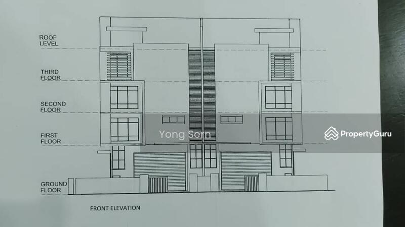 Untuk Dijual - Lintang Sungai Pinang Semi Detached Factory with Office for Sales