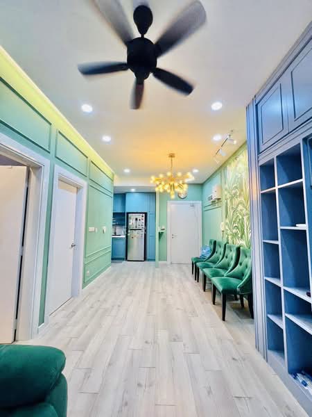 Service Residence for Rent at Suria Jelutong - Erin Yusof - Living Room - PropertyGuru.com.my