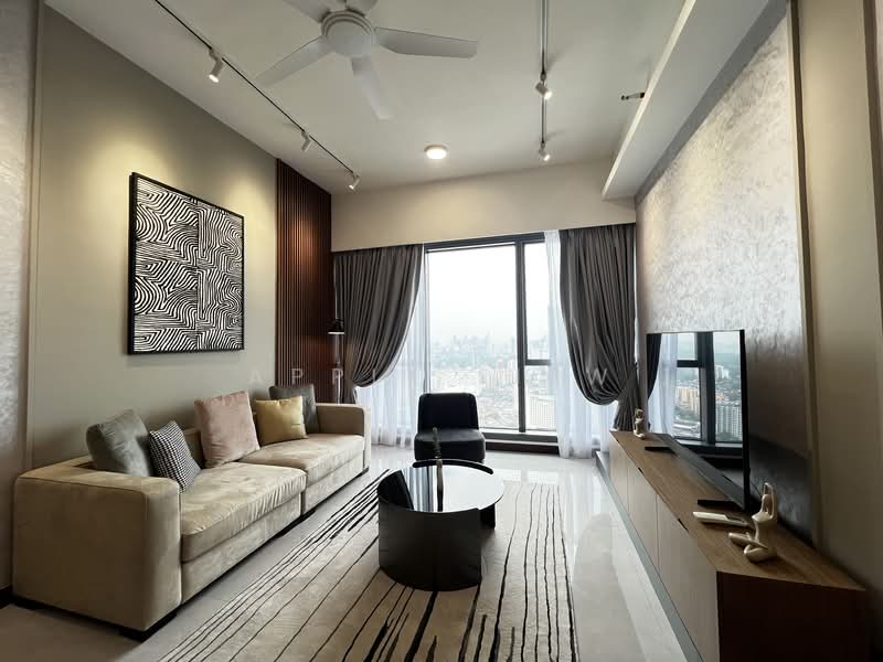 Servis Apartment untuk Disewa di Core Residence @ TRX - Apple Liew - Living Room - PropertyGuru.com.my