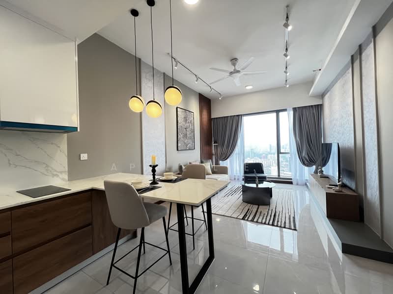 Servis Apartment untuk Disewa di Core Residence @ TRX - Apple Liew - Living Room - PropertyGuru.com.my