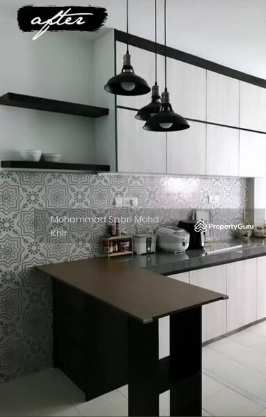 Ground floor: Kitchen area