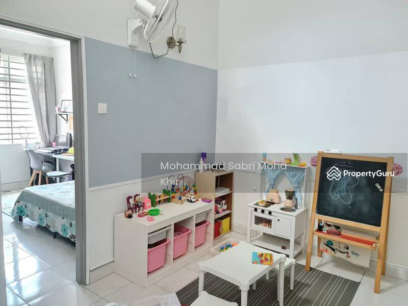 First floor: Small living area. 