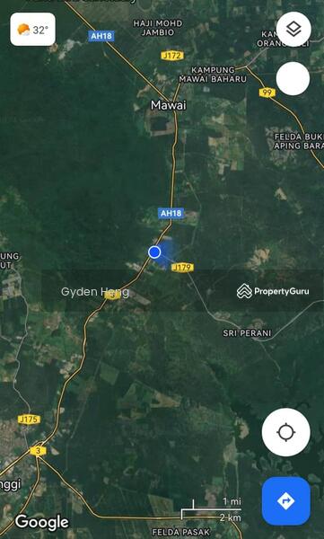 Untuk Dijual - Kota Tinggi 10 Arces Industrial Land & Factory For Sale
