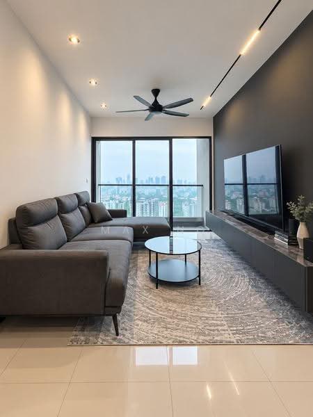 Kediaman Servis untuk Disewa di Duta Park Residences - Max Ng - Living Room - PropertyGuru.com.my