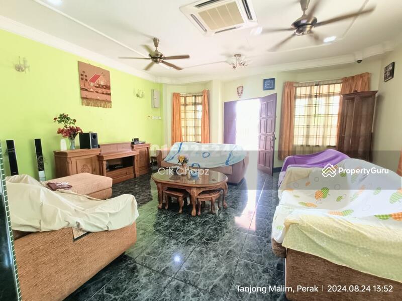 Untuk Dijual - TAMAN PELANGI TANJUNG MALIM DOUBLE STOREY CORNER