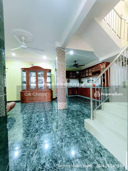 Untuk Dijual - TAMAN PELANGI TANJUNG MALIM DOUBLE STOREY CORNER