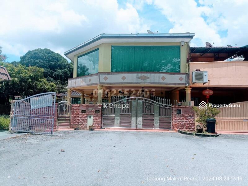Untuk Dijual - TAMAN PELANGI TANJUNG MALIM DOUBLE STOREY CORNER