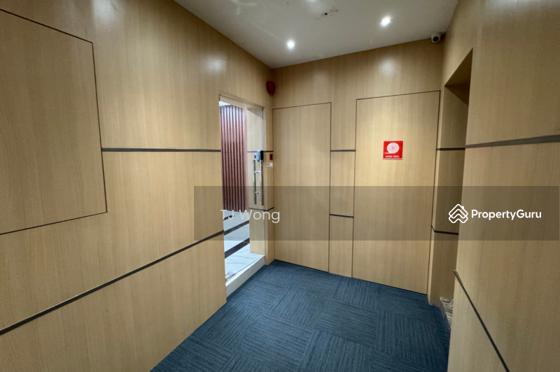 Renovated Walkway from lift to office