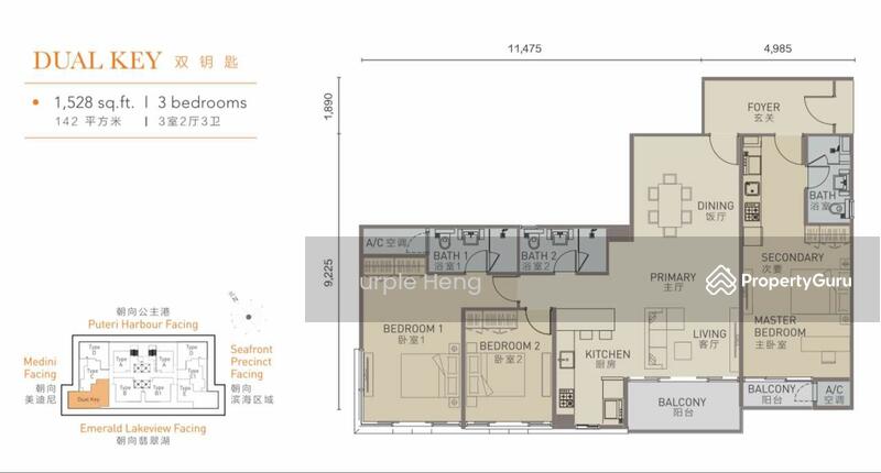 Servis Apartment untuk Dijual di Sunway Citrine Residences - Purple Heng - PropertyGuru.com.my