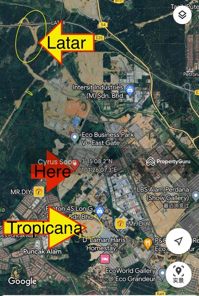 Untuk Dijual - 1.18 Acre Industry Land For Sell, Taman Industrial Alam Jaya, Puncak Alam