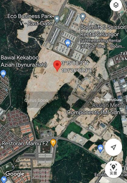 Untuk Dijual - 1.18 Acre Industry Land For Sell, Taman Industrial Alam Jaya, Puncak Alam