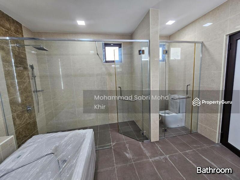 Toilet attached to bedroom. 