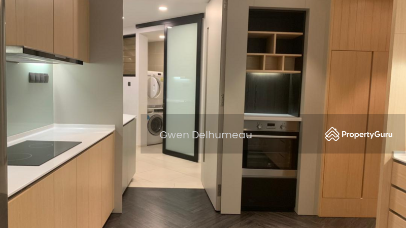 A well-appointed kitchen fully equipped with modern appliances"