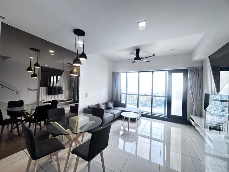 Service Residence for Rent at M City - Lian Lee - Living Room - PropertyGuru.com.my