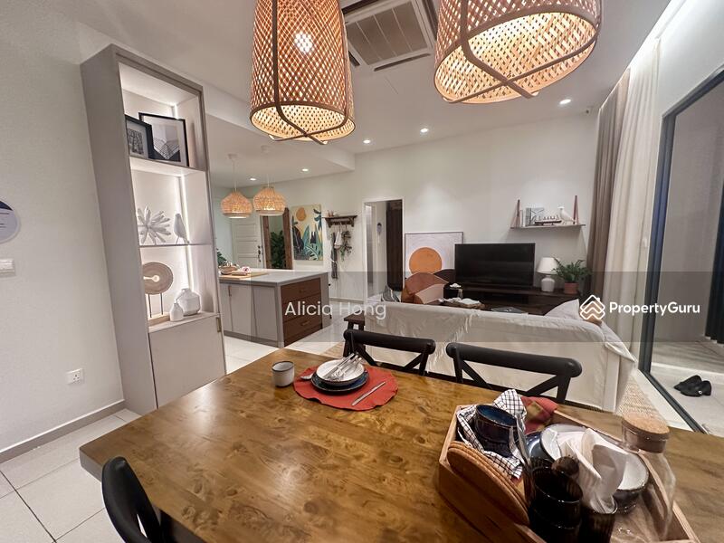 Kondominium untuk Dijual di Maldives Residences - Alicia Hong - Maldives Residences - Dining Area - PropertyGuru.com.my